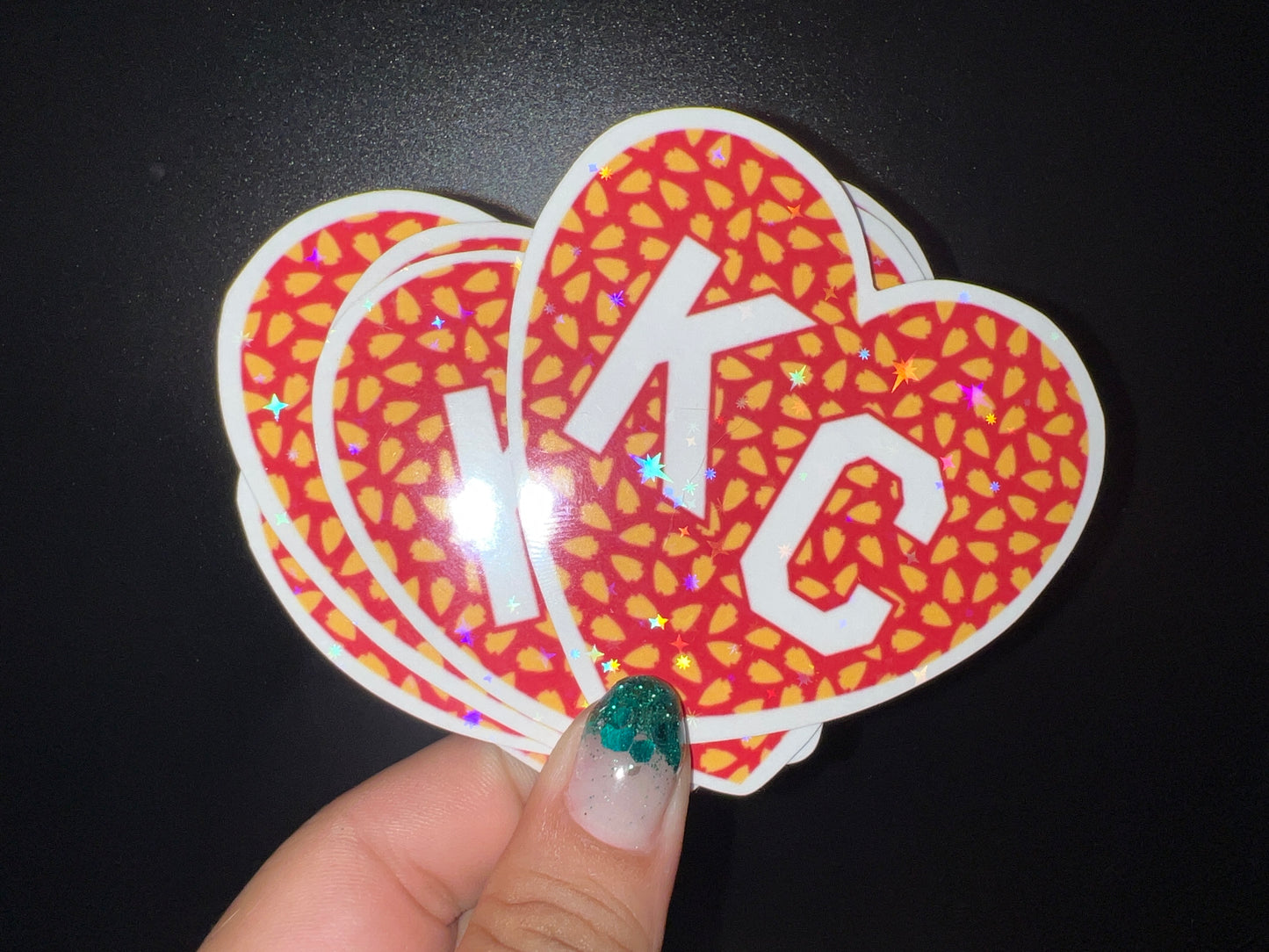 KC arrowhead sticker