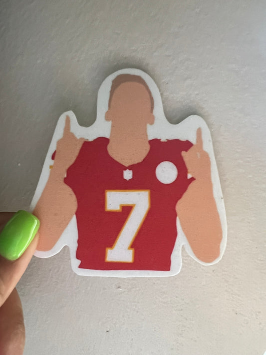 KC kicker sticker