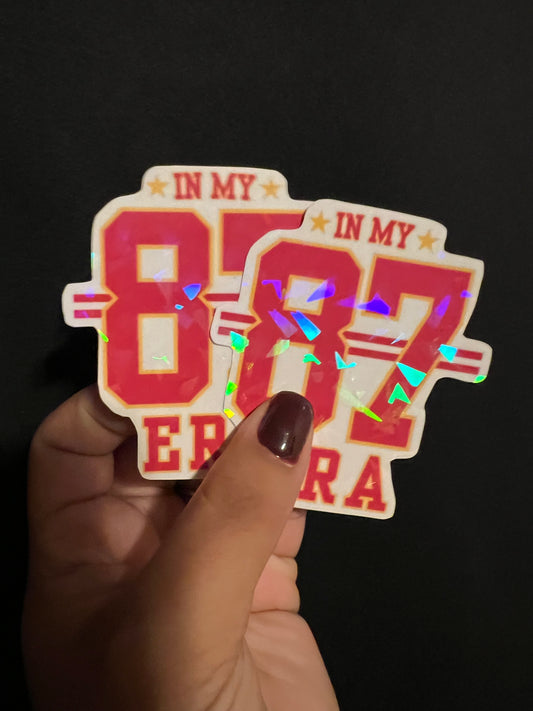 In my 87 era sticker