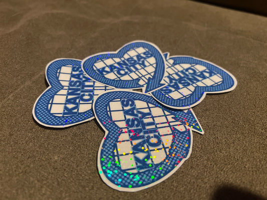 Kc blue sticker