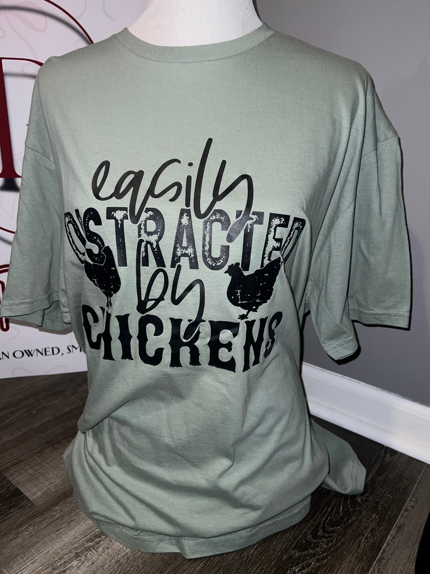 Xl chickens tee