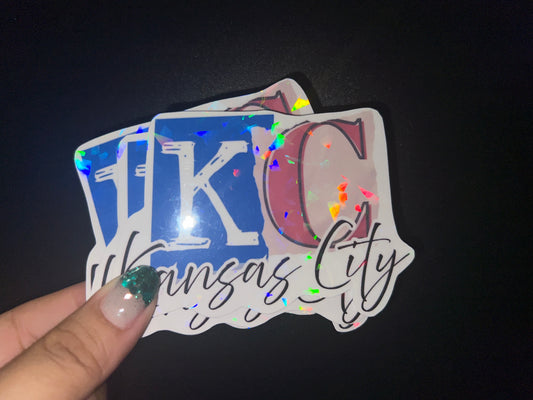 Faded KC sticker