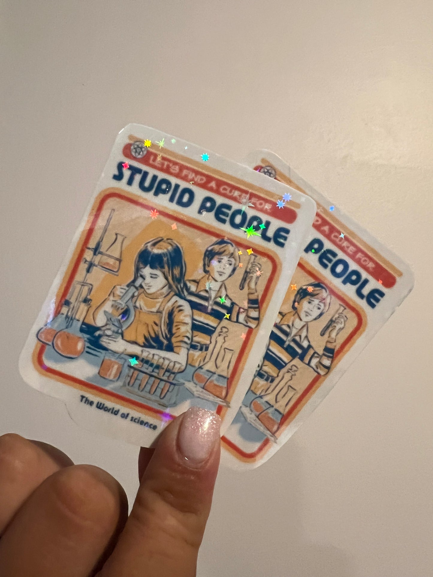 Mystery sticker 10 pack