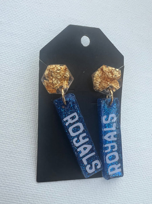 Royals b+g is earrings