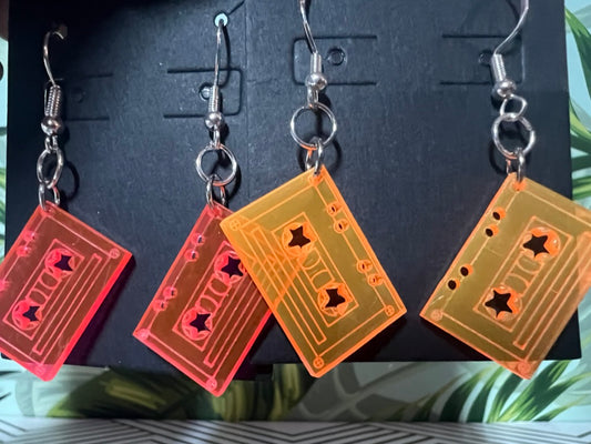 Tape Earrings