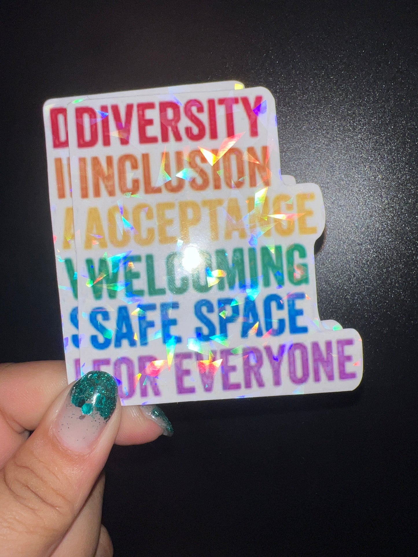 Diversity sticker