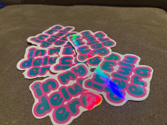 Delulu era sticker