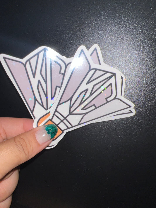 KC shuttlecock