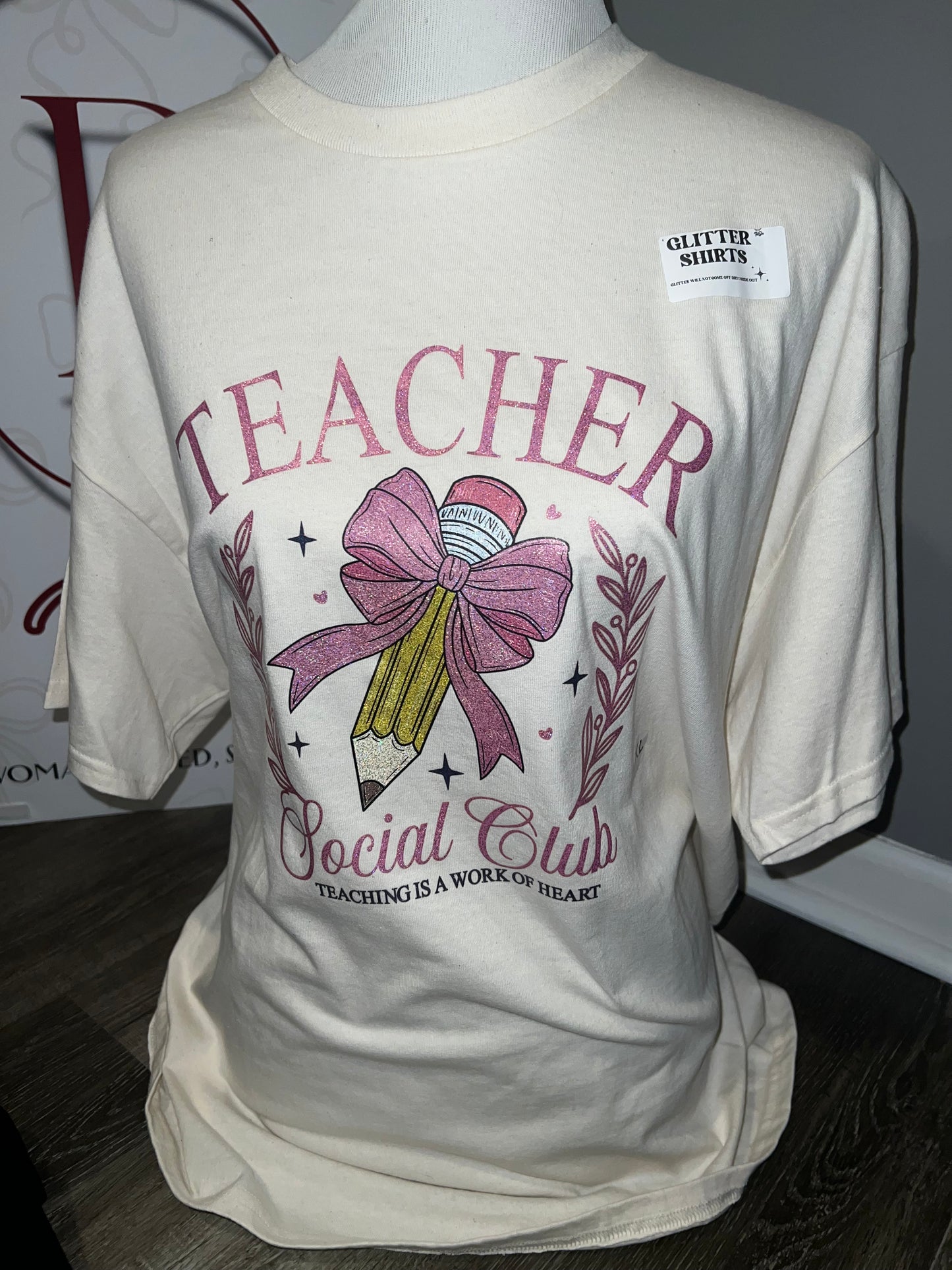 Teacher social tee