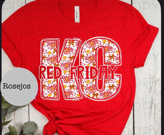 Red Friday tee