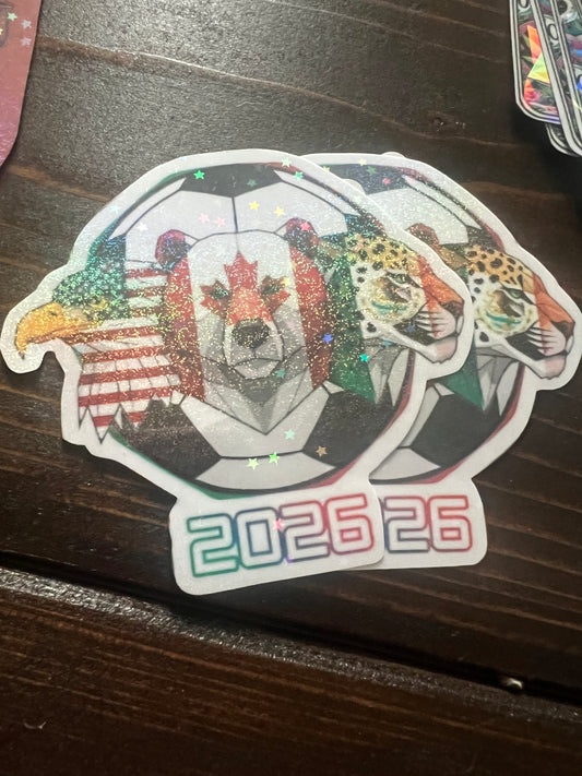 Tri soccer 26 sticker