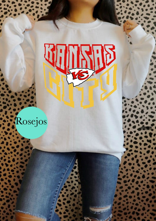 KC football sweatshirt