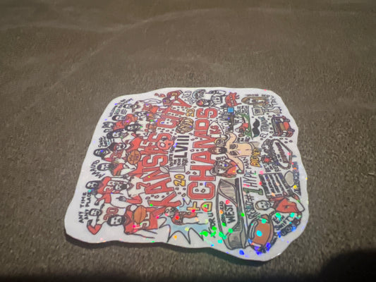 Kc champs sticker