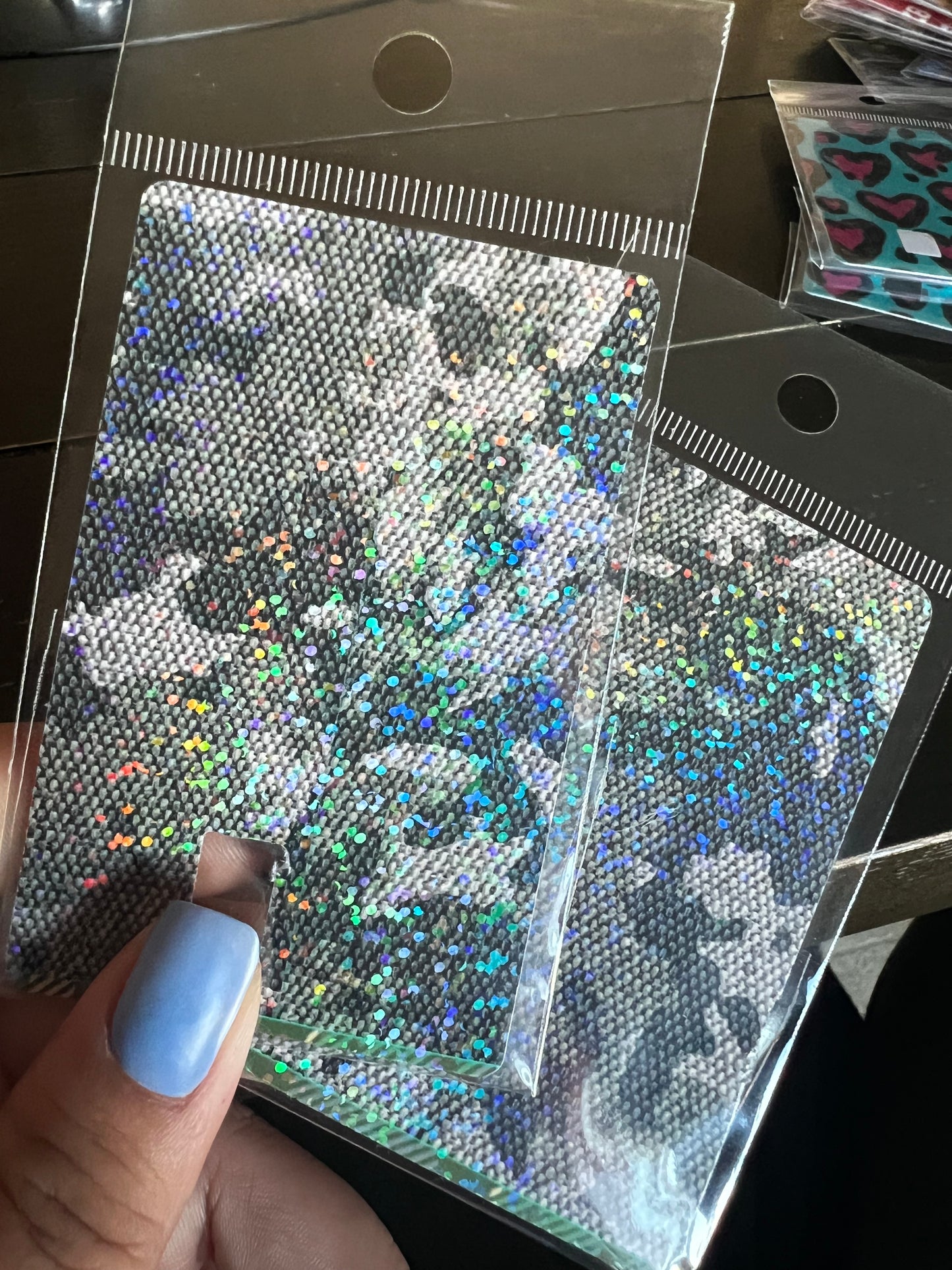 Debit card skin with card trader chip slot