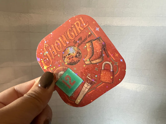 Showgirl sticker