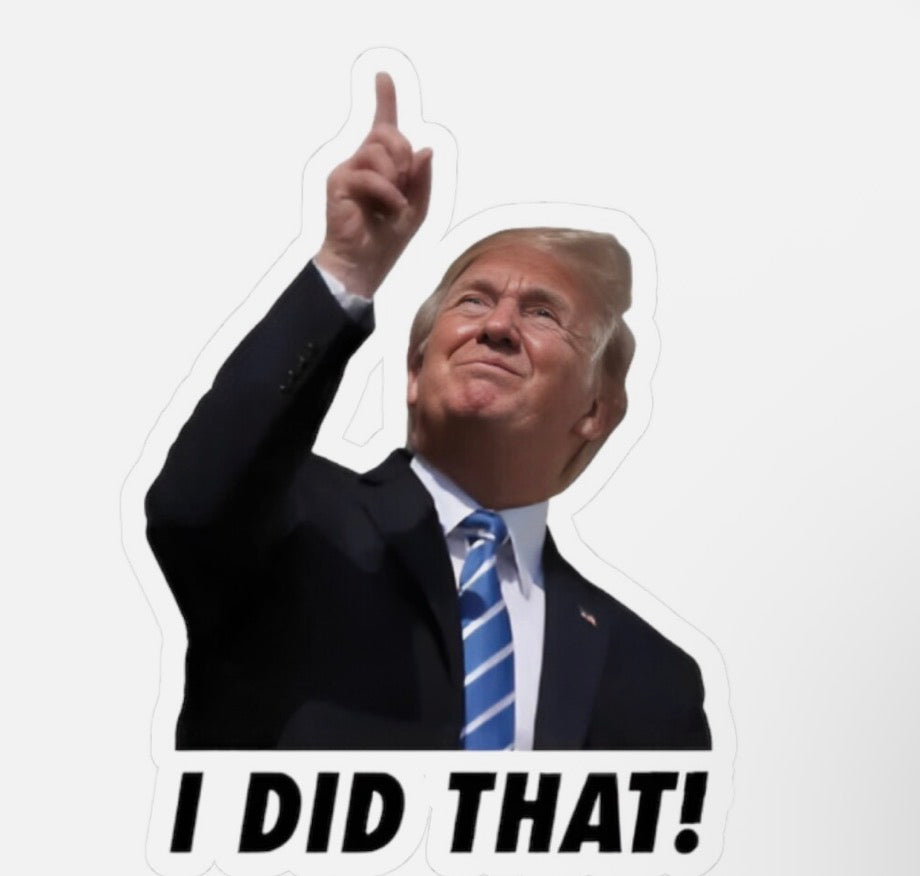 I did that sticker