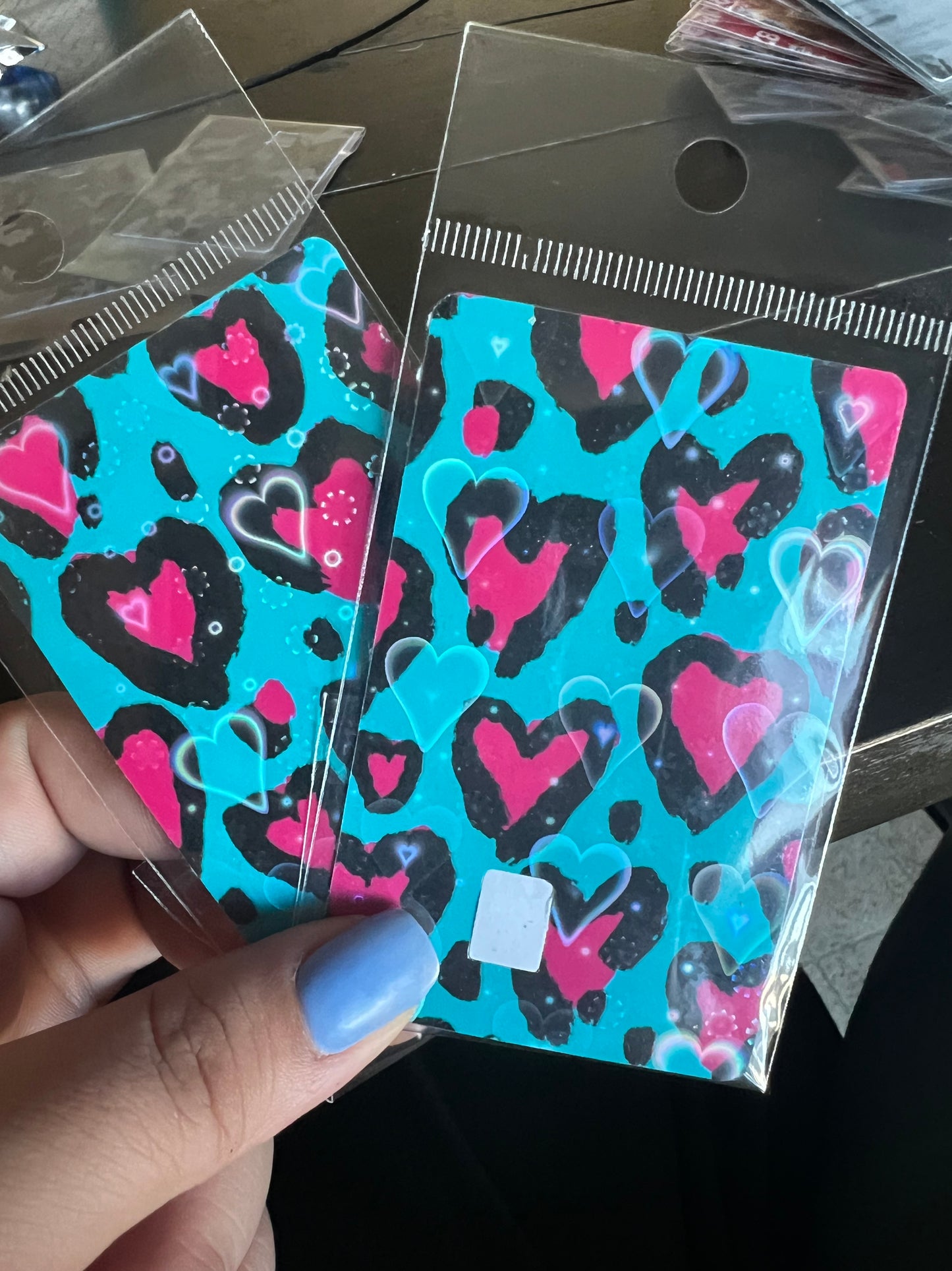 Debit card skin with card trader chip slot