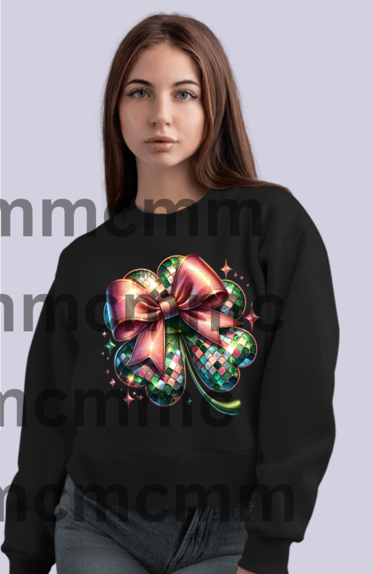 Disco ball clover
