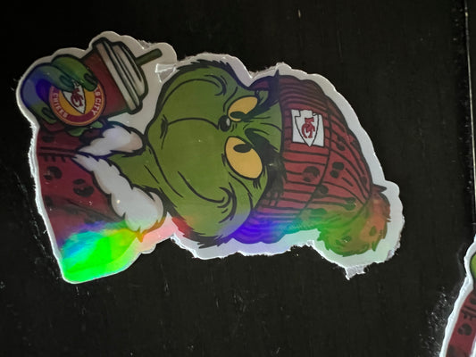 Green guy kc sticker
