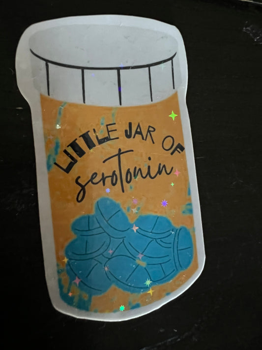 Serotonin sticker