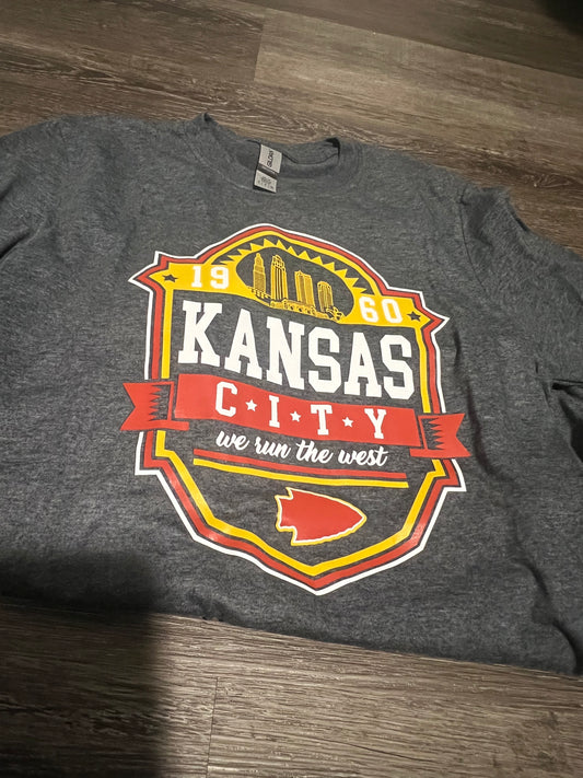 RUN THE WEST SMALL TEE