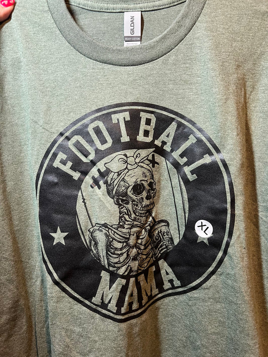 Football Mama tee XL