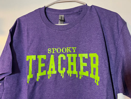 Spooky Teacher Tee