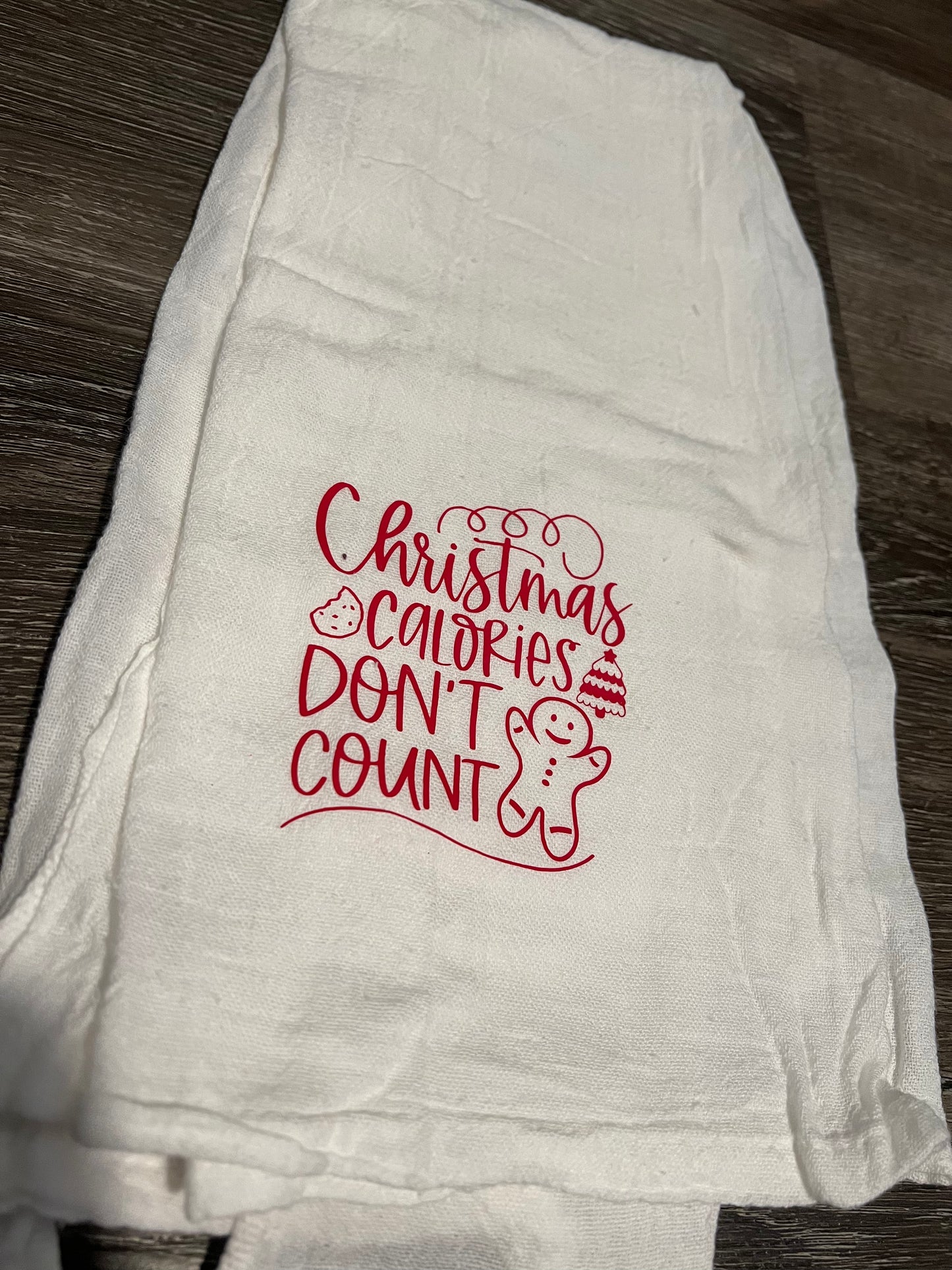 Christmas Calories Towel