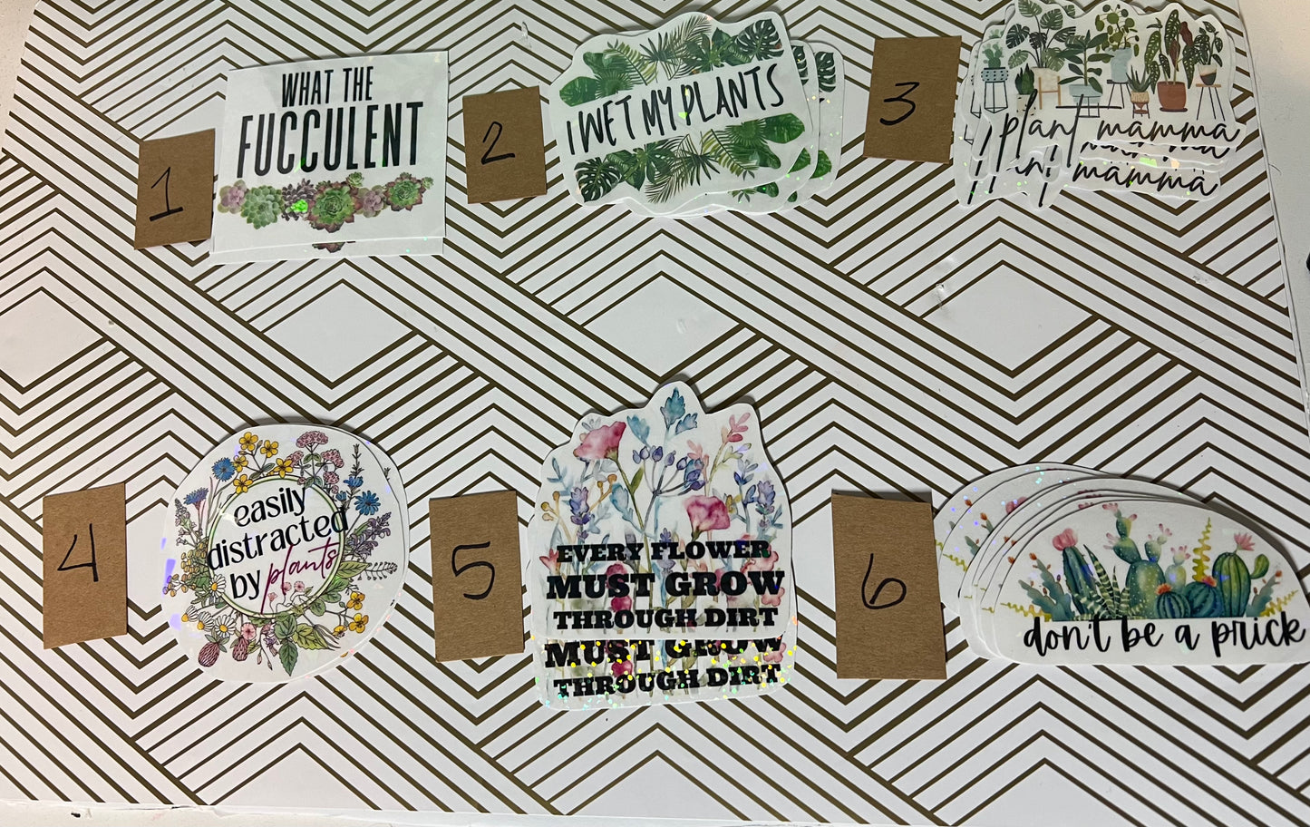 Plant Stickers