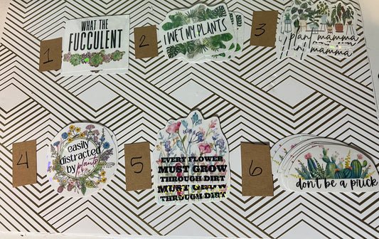 Plant Stickers