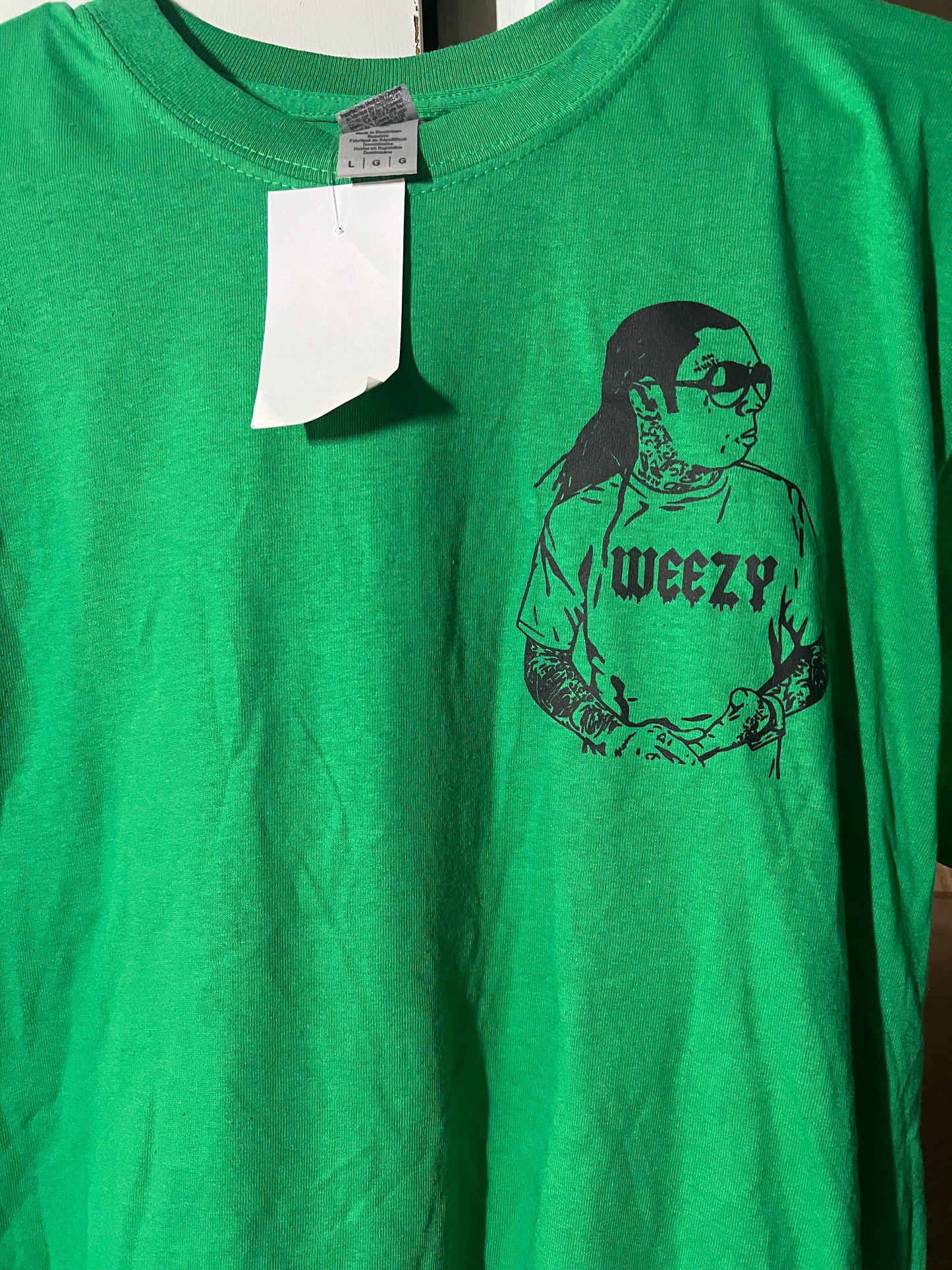 Large weezy tee