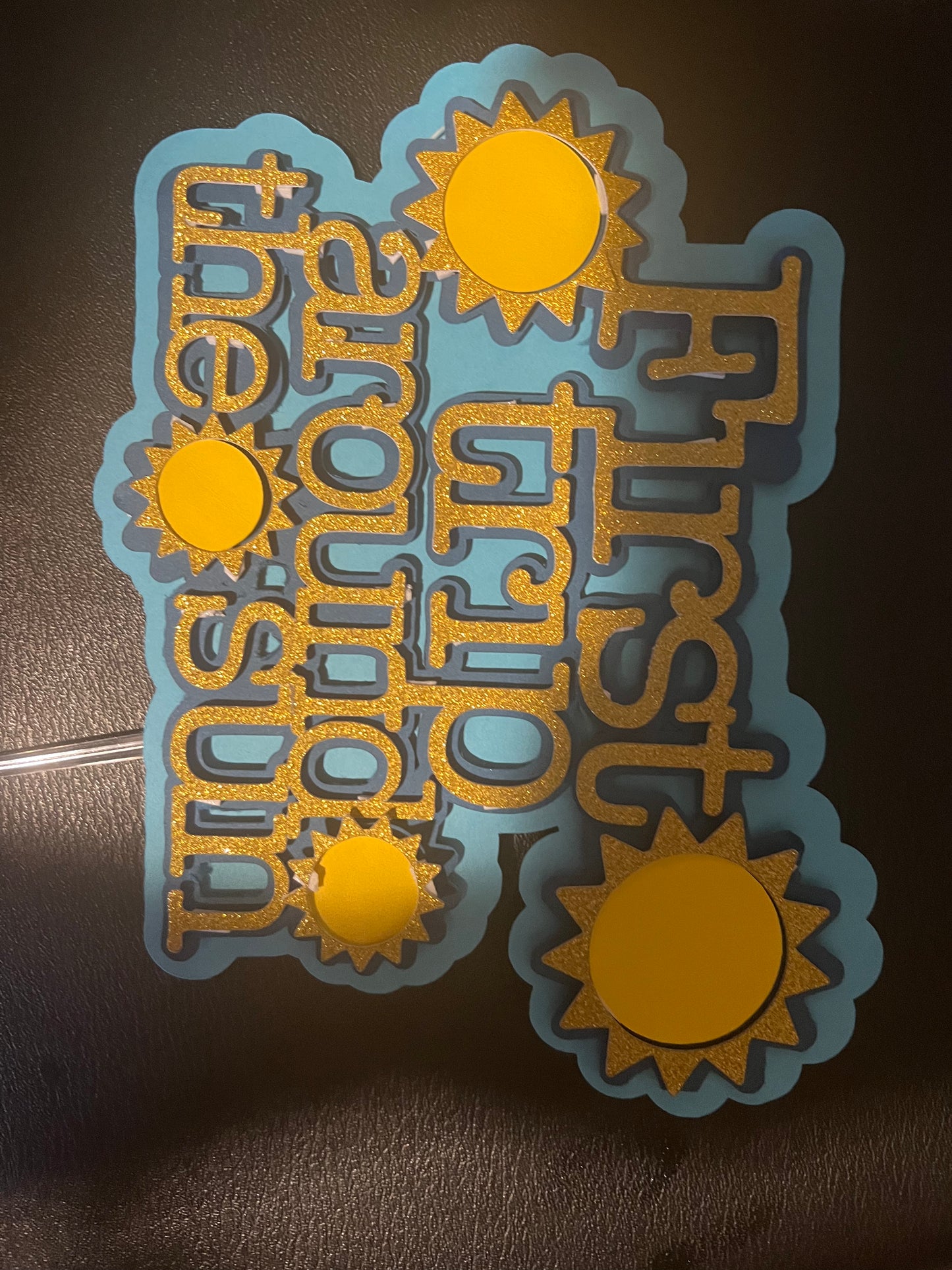 Cake + cupcake toppers