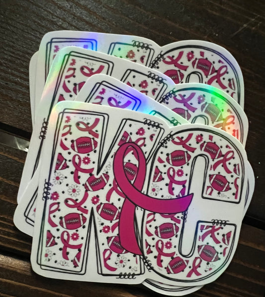 KC goes pink sticker