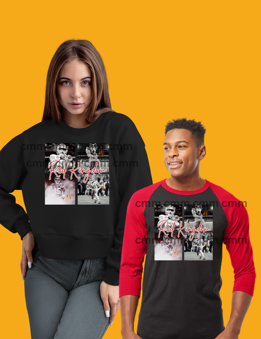 Red kingdom 3/4 sleeves